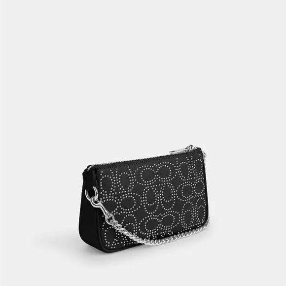 Coach Nolita 19 With Signature Rivets Black🌸 - Picture 3 of 4